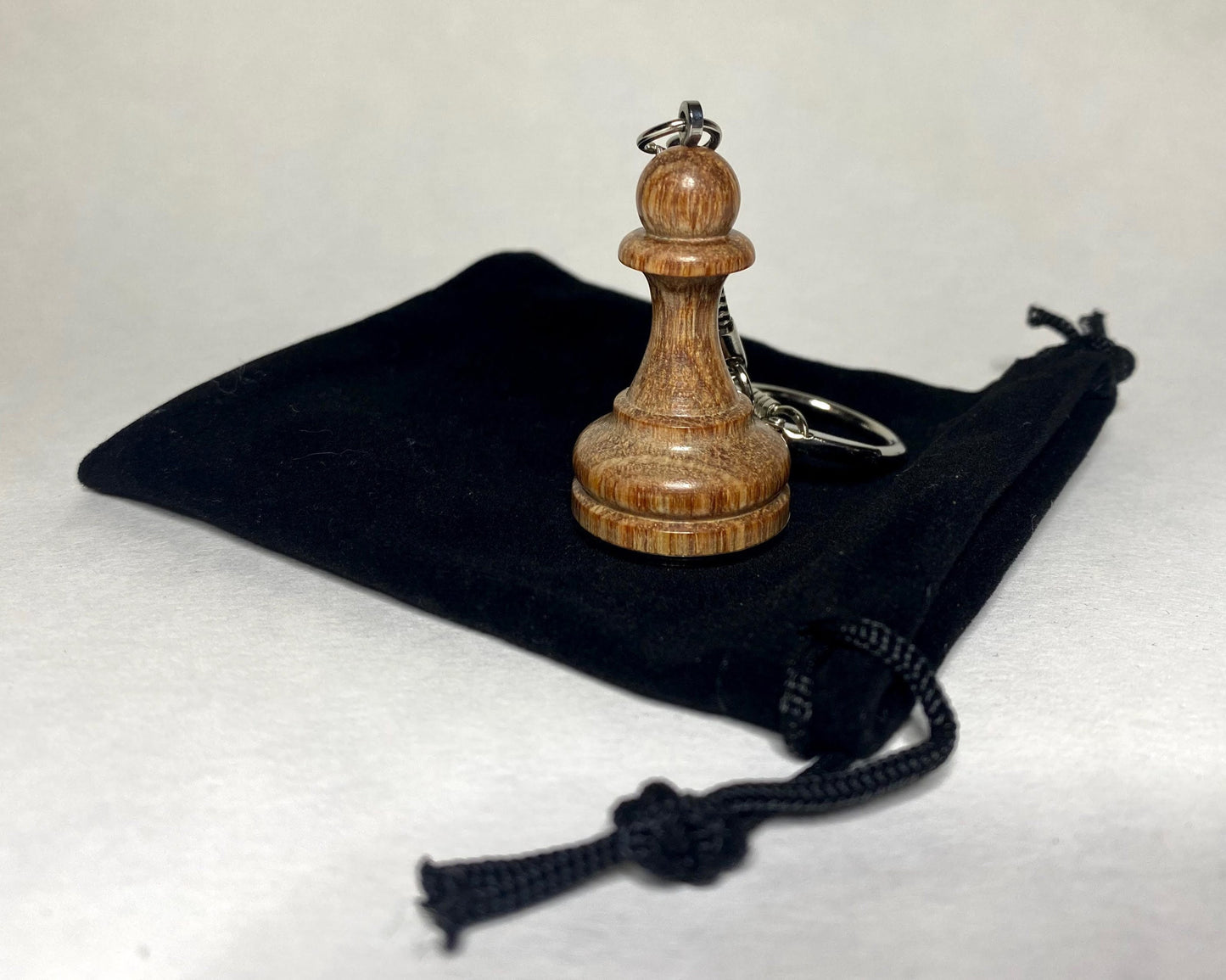 Custom Engraved Pawn Chess Piece Keychain