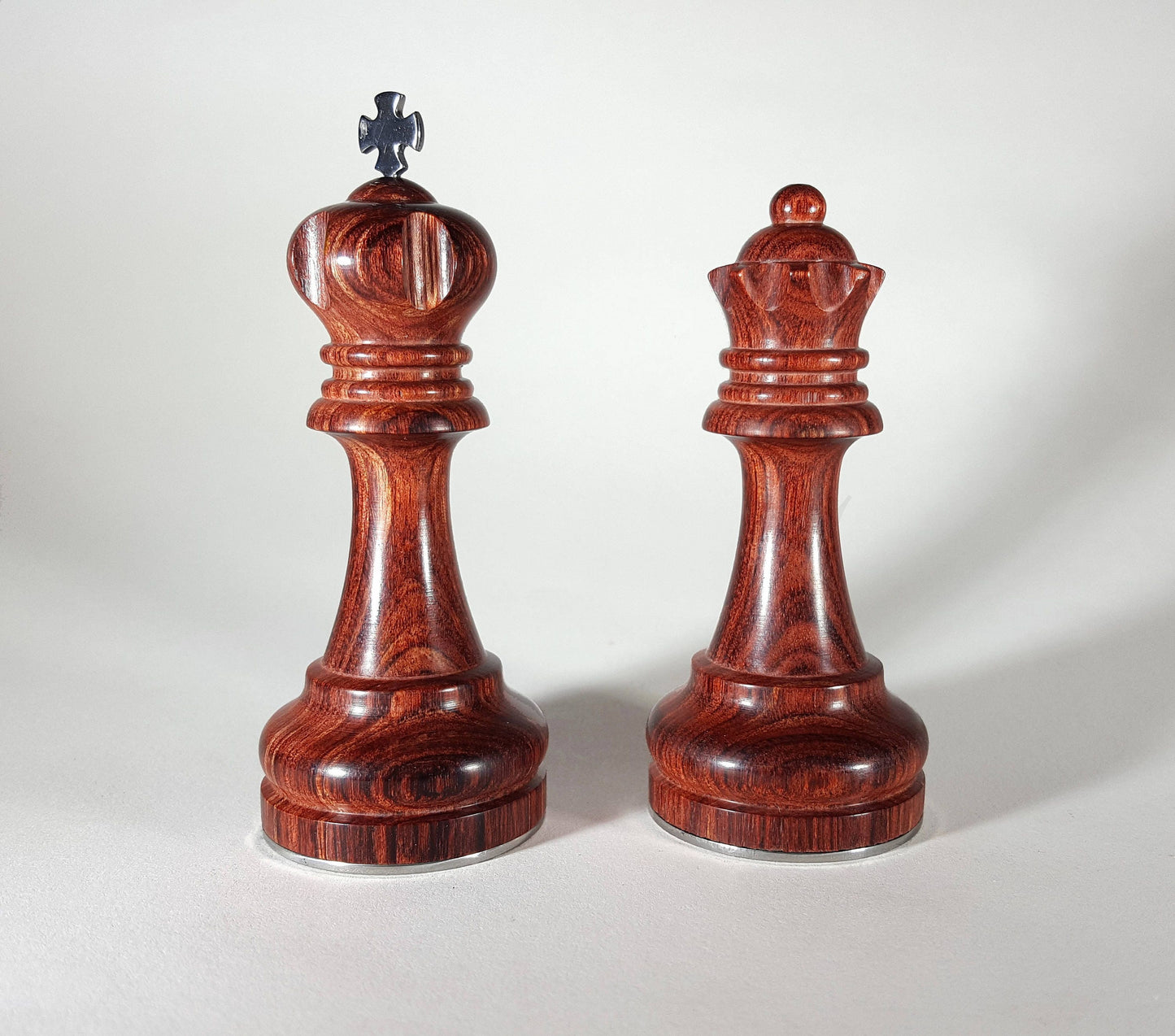 King and Queen Chess Piece Keepsake Set – Handcrafted in the USA