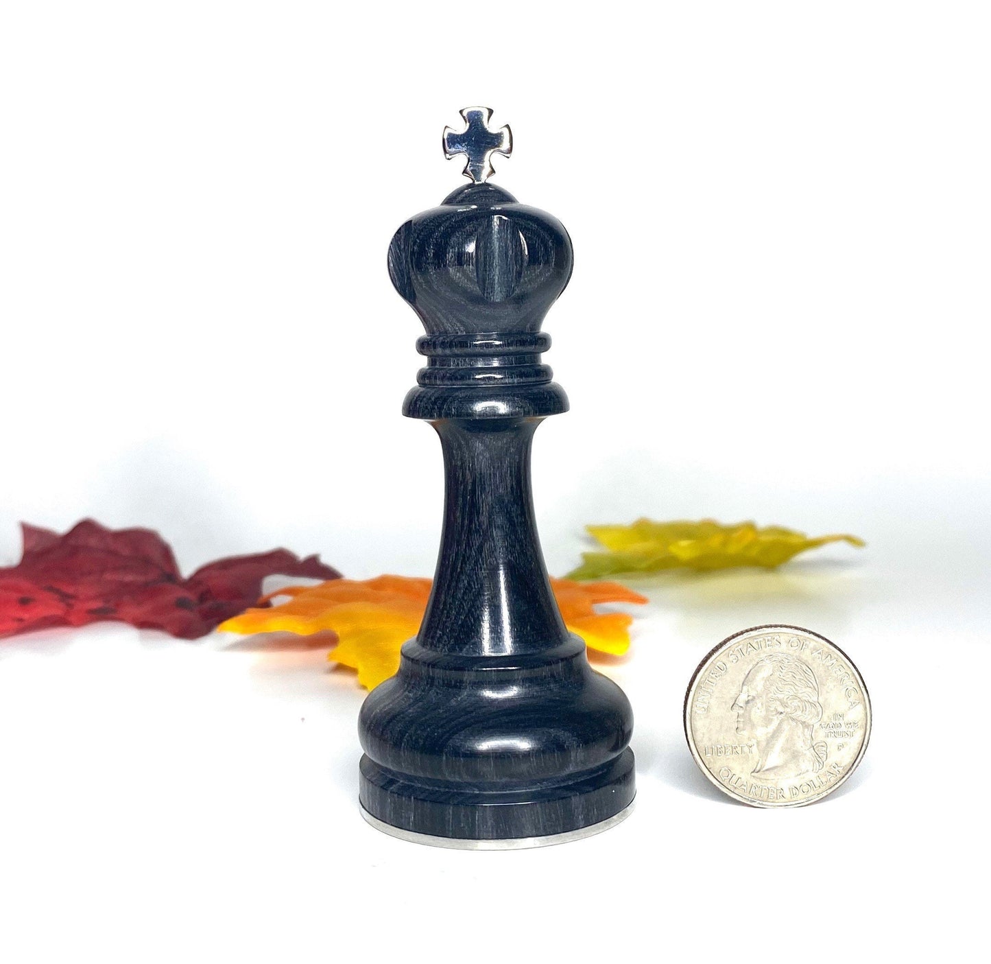 King Chess Piece Keepsake – Handcrafted in the USA